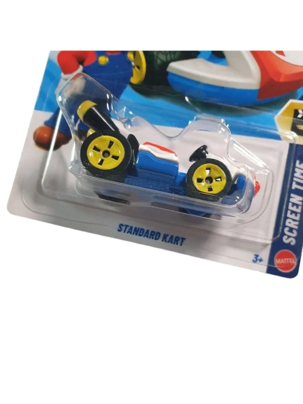 Hot Wheels Mario Kart Standard Screen Time Series Mattel Diecast Collectible